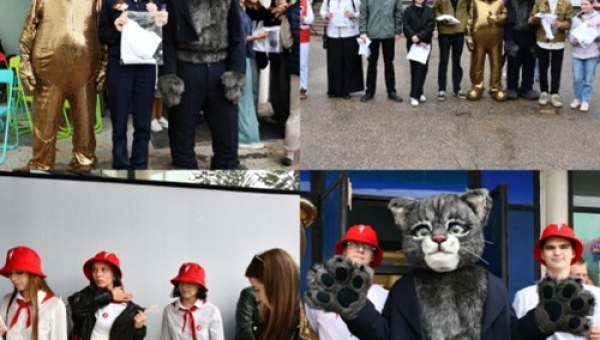 Волонтеры колледжа приняли участие в организации празднования дня города