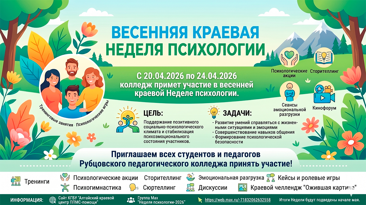 Анонс Недели психологии