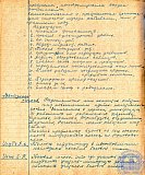 Тетрадь протоколов педсовета Рубцовского педучилища за 1951-52 учебный год