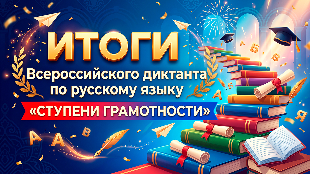 Итоги Всероссийского диктанта по русскому языку «Ступени грамотности»