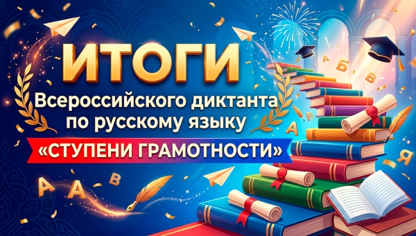 Итоги Всероссийского диктанта по русскому языку «Ступени грамотности»